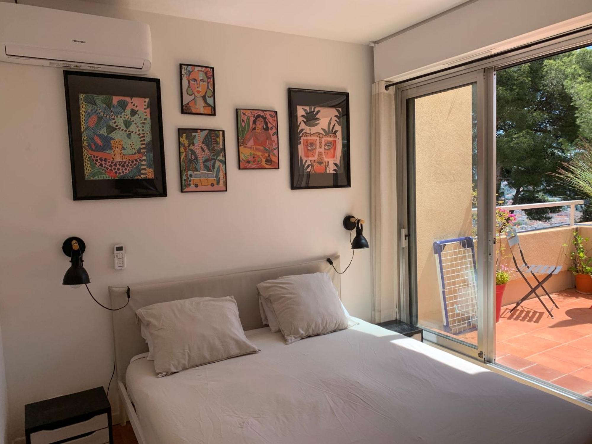 Chambre D Hote Avec Clim Terrasse Et Petit Dejeuner Hauteurs De Ницца Экстерьер фото